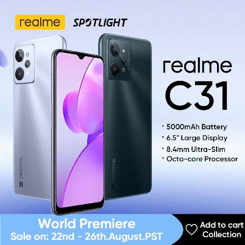 Купить Смартфон REALME C31 на AliExpress